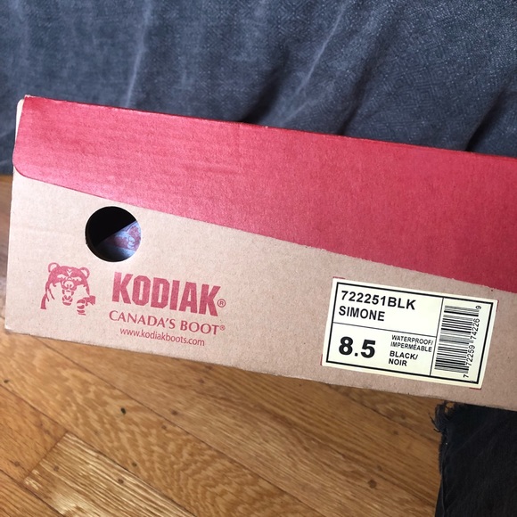 NWT Kodiak Simone waterproof leather boots sz 8.5 - Picture 6 of 6